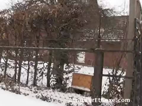 Chienne tatouée aux gros seins aime se la prendre dans le cul !