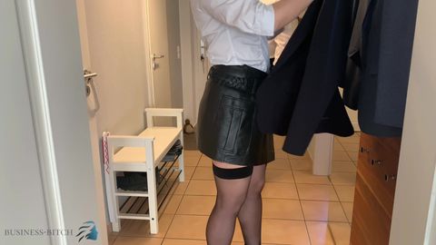 Baise chaude en vitesse avant le travail