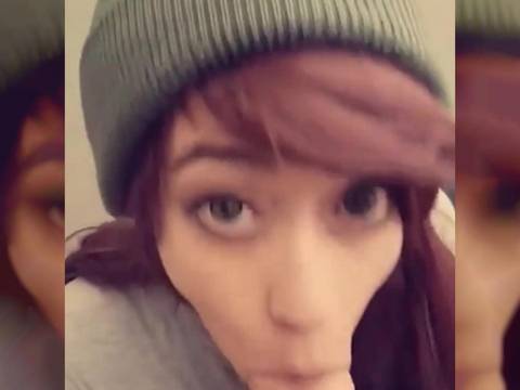 Elle fait plusieurs fellations en POV